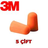 3M 1100 5 Çift Kulak Tıkacı