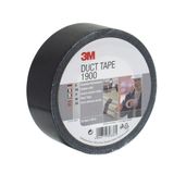 3M 1900 Duct Tape 50 mm x 50 mt 5 Rulo Siyah Bez Bant