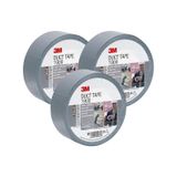 3M 1900 Gümüş Bez Bant 3 Adet 50mm*50mt