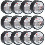 3m 1900 Siyah Bez Bant 12 Adet 50MM*50MT