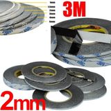 3M 2 mm / 50 mt Çift Taraflı Bant Ekran Cam Kasa Kapak Tamir Bantı