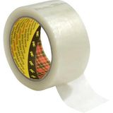 3M 371 48 mm x 100 mt 6 Rulo Şeffaf Koli Bandı