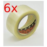 3m 371 Koli Bandı 45 mm x 100 METRE Şeffaf 6'LI PAKET