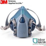 3M 3m™ 7503 Yeniden Kullanılabilir Yarım Yüz Solunum Maskesi - (Büyük Boy - L)
