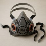 3M 6200 Yarım Yüz Gaz Maskesi - Haki