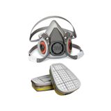 3M 6200 Yarım Yüz Maske + 6057 Abe1 Filtre Seti