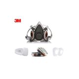 3M 6200 Yarım Yüz Maskesi + 6057 Abe Filtre + 5935 P3 Filtre +K501 Kapak