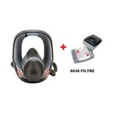3M 6800 Tam Yüz Gaz Maskesi +6038 Aktif Karbon Filtre