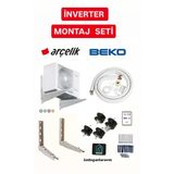 3M 9000 Btu-12000 Btu Klimalar Monaj Seti Kiti 3 Metre 1/4-3/8 Boru