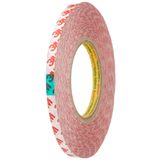 3M 9088 çift taraflı yapışkan bant, PET malzemeden, güçlü yapışır, farklı genişlikler seçilebilir / 9 mm x 50 m