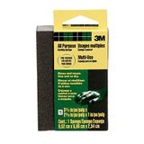 3M 908NA 908 Küçük Alan Zımpara Süngeri, İnce/Orta, 3-3/4 "x 2-5/8", 1-Paket