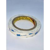 3m 9R110W Çift Taraflı Beyaz Köpük Bant - 15 mm Genişlik - 2 Metre Uzunluk