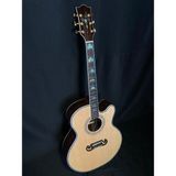 3M Atölye Gibson Model Profesyonel Üst Kalite Elektro Akustik Gitar - Ceviz