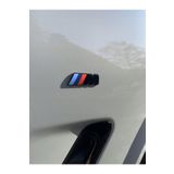 3M Bmw /// M Çamurluk - Bagaj Siyah Logo Arma Amblem 2 Adet