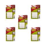 3M Command 17201-4PK Orta Boy Cırt Cırt Bant Yapıştırıcılar Hasar Vermeyen Özellikleriyle 5 Adet