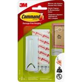 3m Command | Ipli Askı Arkası, Çerçeveler Için, Iz Bırakmaz ve Güçlü Yapışkan - Beyaz - 1 Adet