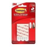 3M Command orta montaj şeritleri 70 mm x 16 mm 9 yapışkan bant