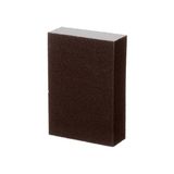 3m CP000-6P-CC Zımpara Süngeri Ekstra Ince Kumlu, 3-3/4" x 2-5/8", Siyah, 6 Adet - Option-1