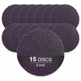3M Cubitron II Roloc Fiber Disk, 786C, 33380, 2 inç, 80+, 15 disk, Otomotiv Taşlama, Kaynak Karıştırma, Çapak Alma için kullanılır