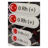 3M Damla Kan Grubu Sticker Beyaz 4 ADET Hediyeli 0 RH Pozitif