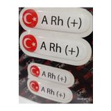 3M Damla Kan Grubu Sticker Beyaz 4 Adet Hediyeli A Rh Pozitif