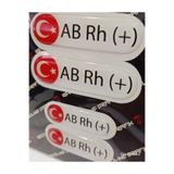 3M Damla Kan Grubu Sticker Beyaz 4 ADET Hediyeli AB RH Pozitif