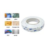 3m Ekstra Güçlü Çift Taraflı Köpük Bant Beyaz - 15 Mm Genişlik - 4.5 Metre