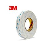 3m Ekstra Güçlü Çift Taraflı Köpük Bant Beyaz - 15 Mm Genişlik -