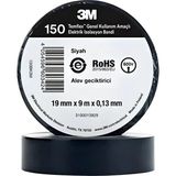 3m Elektrik Bantı Izole Bant Siyah 1 Adet