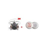 3M Ffp3 Maske Set 6200 Yarım Yüz Maske + 2135 Ffp3 Filtre Kombine Set