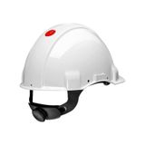 3m G3000nuv Koruyucu Güvenlik Bareti - Beyaz beyaz