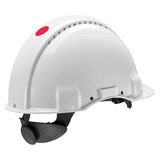 3m G3000NVI Beyaz Havalandırmalı Vidalı Uv'li Baret