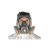 3M Gaz Duman Ve Sis İçin Tam Yüz Gaz Maskesi (Filtre İle Birlikte)