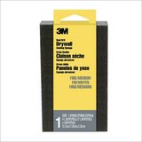 3M Geniş Alan Alçıpan Zımpara Süngeri, 4.9 "x 2.9" x 1", İnce/Orta