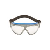 3M Goggle Gear 500 Mavi İş Güvenliği Gözlüğü Ayarlanabilen Neoporen Baş Bantlı Buğu Önleyici
