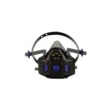 3M HF-802SD Secure Click Diyaframlı Yarım Yüz Orta Boy Maske