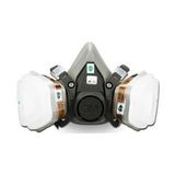 3M Kullanıma Hazır Full Set 3M 6200 - 7 Parça 1 Arada - Gaz Ve Toz Maskesi