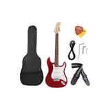 3M MUSİC Elektro Gitar Gitar,Kılıf,Askı,Kablo,Pena Dahil SSS Manyetik Elektro Gitar Seti