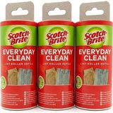 3m Scohtc Brite Everyday Clean Tüy Toplayıcı 3'lü Yaprak Yedek Rulo - Gri