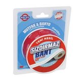 3m Su Sızdırmaz Bant Mutfak Lavabo Pencere Tezgah Sızdırmazlık Bandı 22mmx3,35 Mt 1adet