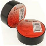 3m Temflex 1300E Pvc Elektrik Izole Bant 0,13X18MM X9,15 10'lu - 1300SET - Siyah