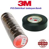 3M Temflex 1300E Pvc Elektrik Izole Bant 0,13X18mm X9,15 10Lu - 1300Set