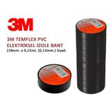3m Temflex 1300e Pvc Izole Elektrik Bant 10 Adet 8712403019115