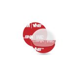 3M Vhb 20 Adet Şeffaf Çift Taraflı Bant Çap:40mm Et:1mm
