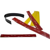 3m Vhb Güçlü Yapışkanlı Çift Taraflı Akrilik Bant Siyah - 1,5 cm Genişlik - 14 cm Uzunluk - 10 Adet