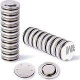 3m Yapışkanlı Rozet Mıknatısı Yaka Tutucu Kartı Mıknatısı Isimlik Mıknatısı - 17 mm Ç - Standart