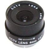 3MK-FL4 4mm CCTV Sabit İris Güvenlik Kamerası Lensi, CCTV Lens
