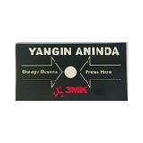 3Mk Yangın Ihbar Buton Camı