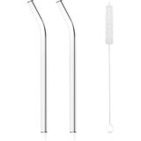 3nanlü Cam Pipet Seti 2 Adet Cam Pipet 1 Adet Temizleme Fırçası, Qucco