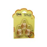 3Pcs Leo Askı Şeffaf Askı Yapışkanlı Montaj (5067)
